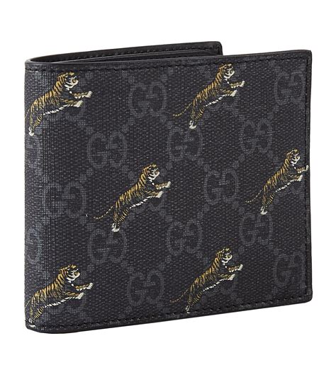 gucci bifold long wallet|Gucci men's wallet tiger.